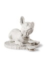 【P2倍＋割引クーポン】フレンチブルドッグとマカロン Re-Deco LLADRO リヤドロ 犬 リアル 01009743リアドロ 置物 オブジェ インテリア 犬 キャンディー 人形 磁器 かわいい スペイン プレゼント 玄関 お祝い 新築 開業 癒し リビング 寝室 事務所 オフィス 【正規品】