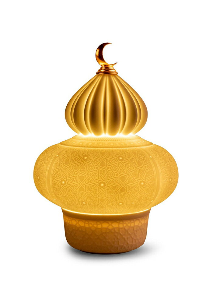 Majestic Nights ランプ LLADRO リヤドロ 置物 人形 フィギュリン オブジェ インテリア 磁器 リアル スペイン プレゼント 結婚 お祝い 新築 開業 リビング 寝室 事務所 【正規品】01024370