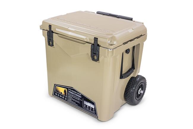 Pegoo アイスランド クーラーボックス HardCoolerBox TOW45QT(約42.6L) SD CL-04506 サンド タイヤ付きモデル アウトドア キャンプ【送料無料】