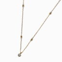 18金 ネックレス ダイヤモンド付 K18 ステーションミラクルカット k18チェーンネックレス ハートチャーム 長さ調節可能チェーン キラキラ 大人可愛い レディース イエローゴールド 地金 ミラーボールネックレス アズキチェーン