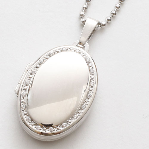 【ドイツ製】【MERZ社/メルツ】シルバー SILVER SV925 シルバー925 ペンダント ネックレス ロケット locket 写真 2枚 思い出 家族 ペット キュービックジルコニア キュービック チェーン付き 女性 レディース アイテム アクセサリー 記念日 お祝い 誕生日 プレゼントのサムネイル
