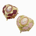 ◇アメリカ・SPRENDID◇【ミニジュエリーケース】 オルゴール ジュエリーボックス 宝石箱 ジュエリーケース カメオ CAMEO アクセサリー 小物入れ ハ...