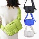 ◇NEW◇【送料無料】ボディバッグ ショルダーバッグ ワンショルダー バッグ 鞄 BAG 軽量 編み込み 長財布OK 男女兼用 レディース メンズ ナイロン ブ...