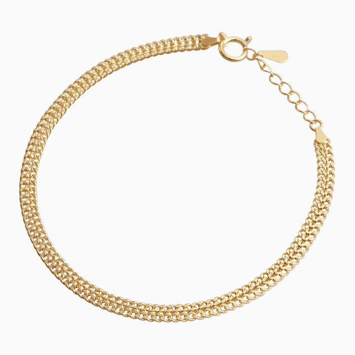 【18cmのみ在庫有】【受注生産品】イタリアンデザイン 18金 K18 18k GOLD ゴールド ブレスレット ブレス アクセサリー ジュエリー 中空 キヘイ ビスマルク シンプル デイリー使い 男女兼用 ユニセックス レディース 記念日 誕生日 お祝い 贈り物 プレゼント ギフト 18cm