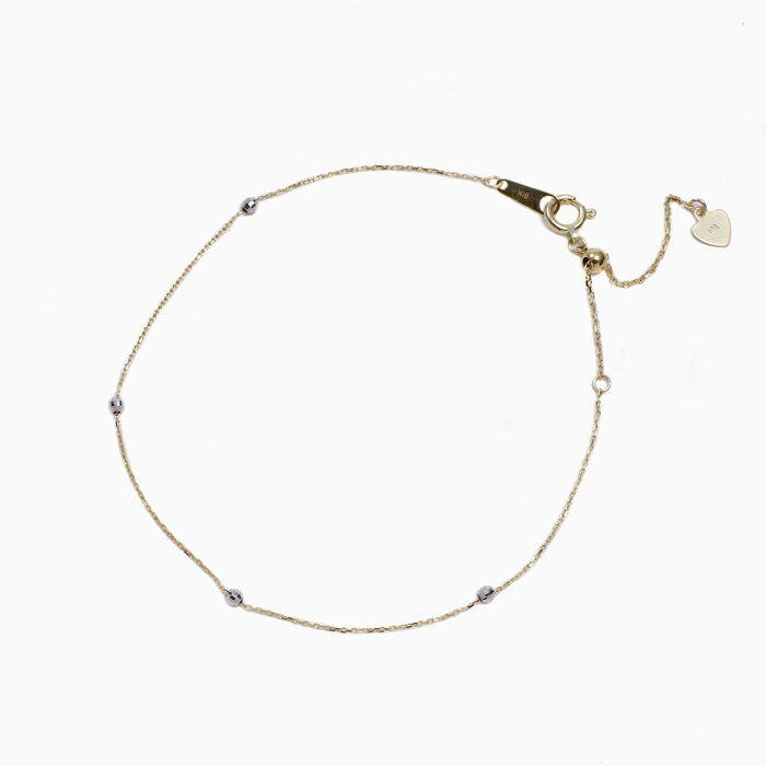 楽天市場】18 金 コンビ ブレスレットの通販