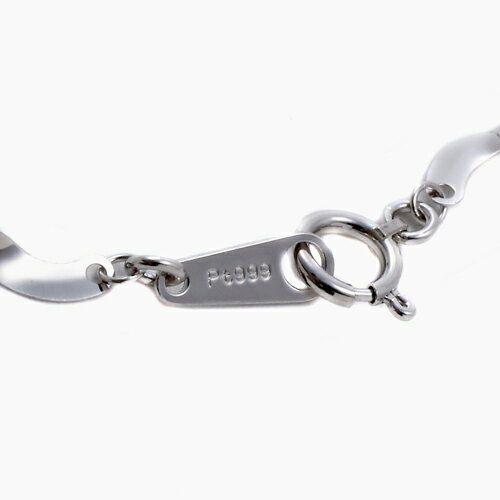 【送料無料】 純プラチナ Pt999 PLATINUM ネックレス アクセサリー ノーブルクイーン グラデーション デザイン 高級 高品質 上品 キラキラ 女性 レディース オシャレ お洒落 42cm 5g お祝い 記念日 誕生日 クリスマス 母の日 プレゼント 贈り物