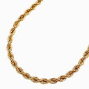 Made in Italy 18金 K18 18k GOLD ゴールド ゴールドネックレス 18金ネックレス 60cm 10.7g 750 刻印入 イタリア製 中空構造チェーン ロープチェーン 18金ロープチェーン 男女兼用 ユニセックス シンプル 軽い