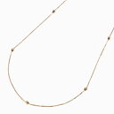 18金 K18 GOLD ゴールド ネックレス チェーン 小豆 アズキ カットボール ミラーボール デザイン 女性 レディース お洒落 オシャレ アイテム アクセサリー 記念日 お祝い 誕生日 プレゼント 贈り物 母の日 クリスマス キラキラ 上品 華奢 細め(4)