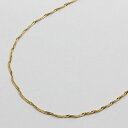 日本製 送料無料 18金 K18 ゴールド GOLD 刻印入り ネックレス チェーン スペアチェーン スクリュー 華奢 細め 女性 レディース 45cm シンプ...