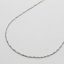 プラチナ ネックレス 50cm Pt850スクリューチェーン 細い 繊細 ペンダント用チェーン チェーンのみ ネックレスのみ 地金 国産 刻印入 品質保証 ギフ...