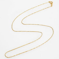 ◆送料無料・消費税込◆18金ゴールド(K18)チェーンネックレスベネチアン42cm1.2gチェーン【smtb-k】