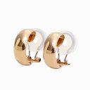 【送料無料】 18金 K18 K18PG ピンクゴールド GOLD イヤリング イヤークリップ クリップ シリコン リングタイプ シンプル 華奢 両耳 軽い 軽量 可愛い レディース レディースアクセサリー ゴールドイヤリング 女性 記念日 誕生日 お祝い ギフト プレゼント