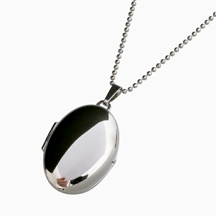 Rakuten - ◇当店直輸入品◇圧巻のデザイン【ドイツ MERZ社】シルバー SILVER 925 SV925 シルバーアクセサリー locket ロケット ペンダント 光沢仕上げ 写真 思い出 2枚 ハートチャーム カットボールチェーン付き 女性 レディース アクセサリー アイテム プレゼント/ギフト/贈り物