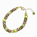 キアラ・デザイン CHIARA by INES ベネチアンガラス ベネチアングラス ガラス ベネチアンブレスレット ブレスレット イタリア製 グラッシー・グリーン グリーン 女性 レディース レディースブレスレット アクセサリー プレゼント クリックポスト便対応