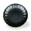 シンプル ナチュラル 小皿 丸皿 プレート 小 黒 豆皿 輪花 菊型 10.5cm 麻の葉紋様 樹脂製 プレゼント にも 電子レンジOK 食洗機OK