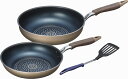 ≪お中元≫IH対応 フライパン 26cm & いため鍋 28cm ターナー付 ブラナーノII MB-2396 rw-k-MB-2396 新生活 一人暮らし プレゼント ギフト 贈り物 贈答
