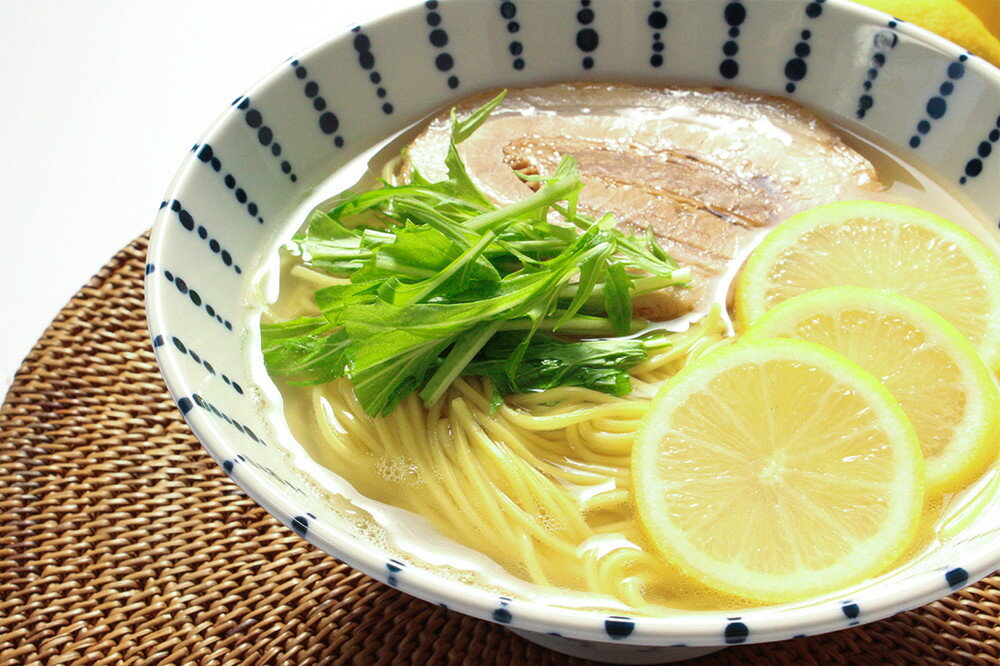 「瀬戸内麺工房なか川」 瀬戸内れもん塩ラーメン4袋セット 290g(麺100g×2、スープ45g×2)×4 (計8人前) プレゼント ギフト 贈り物 贈答 記念...