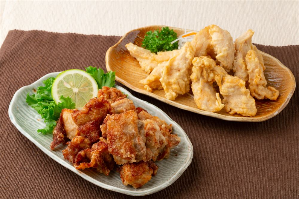 【大分名物 豊後 とり天&唐揚げセット】 とり天500g 唐揚げ300g 肉加工品 大分県 プレゼント ギフト 贈り物 贈答 記念日 人気 熨斗対応 名入れ 送料無料 産地直送 内祝い