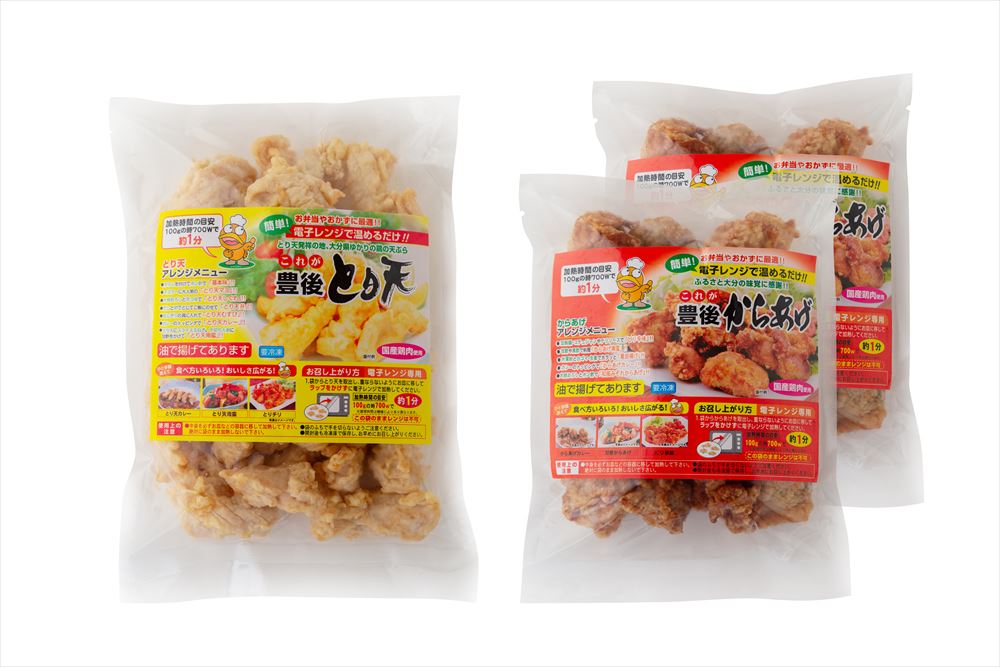 ≪お中元≫【大分名物 豊後 とり天&唐揚げセット】 とり天500g 唐揚げ300g 肉加工品 大分県 プレゼント ギフト 贈り物 贈答 記念日 人気 熨斗対応 名入れ 送料無料 産地直送 内祝い