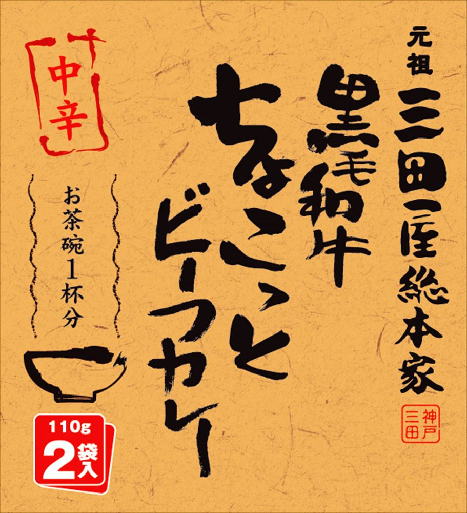 ＼父の日／【三田屋総本家 黒毛和牛ちょこっとビーフカレー中辛