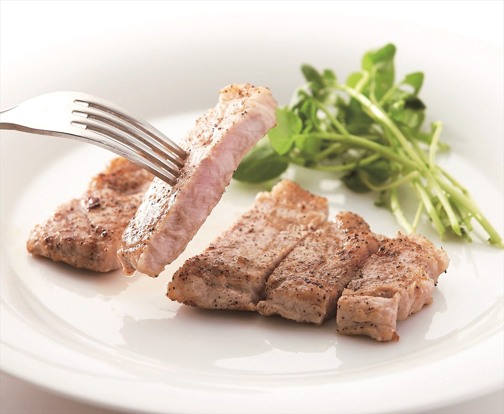 【沖縄琉球ロイヤルポーク ロースステーキ（計480g）】 ロースステーキ80g×6 精肉 沖縄県 プレゼント ギフト 贈り物 贈答 記念日 人気 熨斗対応 名入れ 送料無料 産地直送 内祝い