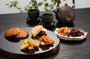 ≪お中元≫風雅甘々 和菓子詰合せ 黒糖丸ぼうろ×4個、揚げ餅(しお味)20g×1個、揚げ餅(しょうゆ味)20g×1個、さつまいもかりんとう30g×1個、黒糖 かりんとう30g×1個、八女茶もなか×4個 和スイーツ
