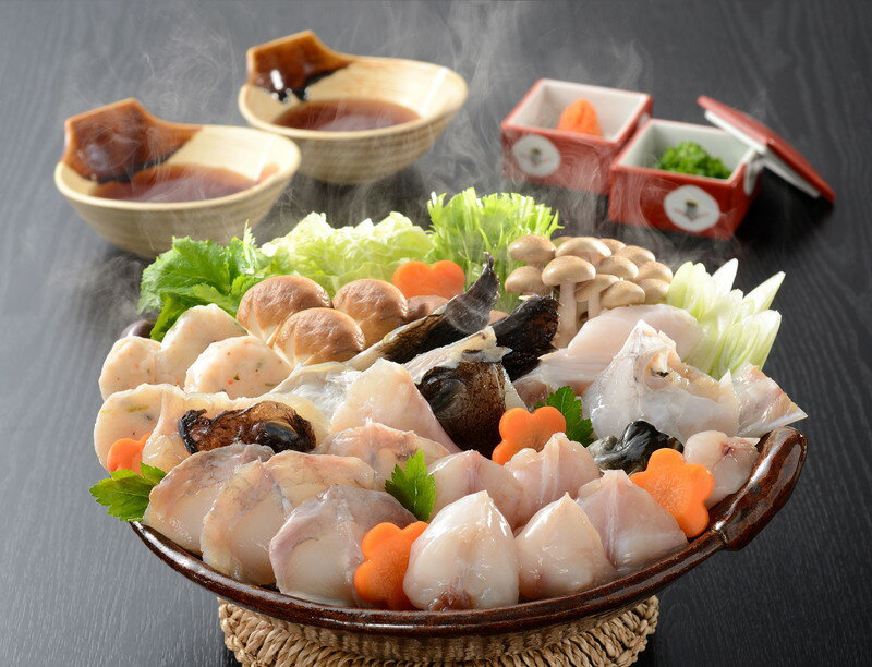 ≪お中元≫「関とら本店」 ふくとあんこうのちり鍋詰合せ プレゼント ギフト 贈り物 贈答 記念日 人気 内祝 熨斗対応 名入れ 送料無料 産地直送