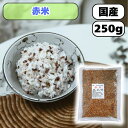 R5年産 国産 (産地は変動します) 赤米250g 送料無料 雑穀米 【赤米小】