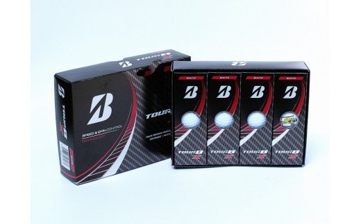 ゴルフボール 1ダース （12球入り） TOUR B X ブリヂストン / Bridgestone ブリジストン 白色 ホワイト