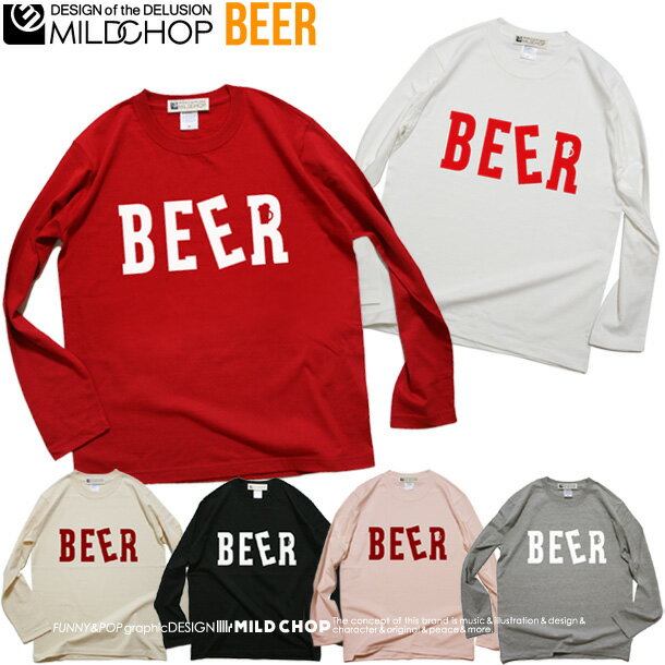 Rakuten - BEER/オリジナルロングTシャツ/ネット限定長袖Tシャツ【cloth】MILDCHOP