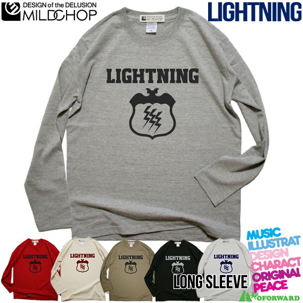 LIGHTNING オリジナルロングTシャツ/ネット限定長袖TシャツMILDCHOP