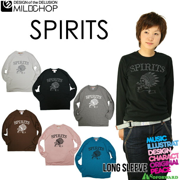 Rakuten - SPIRITS/オリジナルロングTシャツ/ネット限定長袖Tシャツ【cloth】MILDCHOP