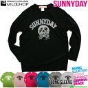 SUNNYDAY SKULL オリジナルロングTシャツ/ネット限定長袖Tシャツ【cloth】MILDCHOP