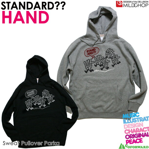 STANDARD??HAND/プルオーバーパーカ/ネット限定オリジナルパーカMILDCHOP