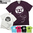 HEADPHONE studio peace / Tシャツ メンズ レディース 半袖 トップス ヘッドホン ファッション 限定 オリジナル デザイン イラスト ロゴ ロック スカル キャラクター 音楽 パロディ キャンプ メッセージ おもしろ ペア シンプル 服 春 夏 定番 送料無料MILDCHOP