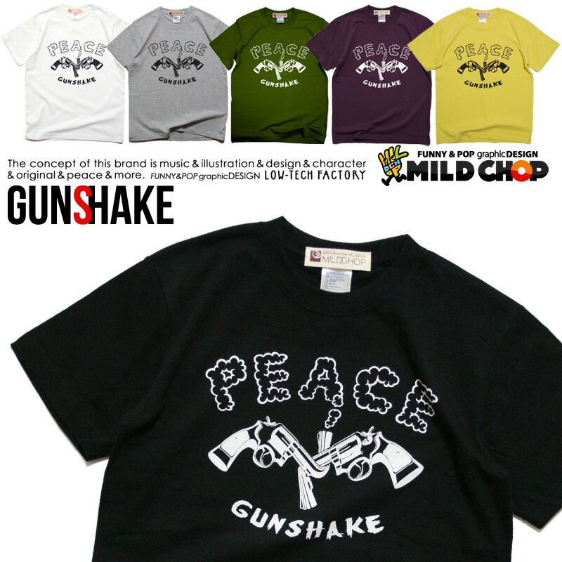 GUNSHAKE / 半袖 Tシャツ 