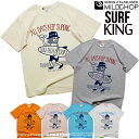 KING SURF / Tシャツ メンズ レディース 半袖 トップス サーフ ファッション 綿 限定 ...