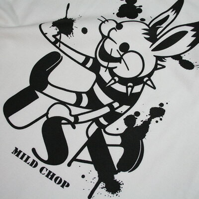 USA(ウサ)PUNK / Tシャツ メンズ レディース 半袖 トップス ウサギ ファッション 綿 限定 オリジナル デザイン イラスト ロゴ ロック スカル キャラクター 音楽 パロディ シンプル キャンプ メッセージ おもしろ ペア シンプル 服 春 夏 定番 送料無料【cloth】MILDCHOP jacajaca-10000366 HUKURO サンプル画像2