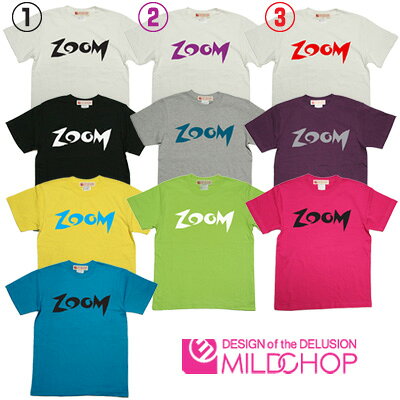 ZOOM / 半袖 Tシャツ メンズ レディース トップス ファッション 綿 限定 ポップ オリジナル デザイン イラスト ロゴ ロック スカル キャラクター 音楽 パロディ シンプル キャンプ メッセージ おもしろ ペア シンプル 服 春 夏 定番 送料無料【cloth】MILDCHOP jacajaca-10000466 HUKURO サンプル画像2