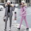 上下セット レディース 中綿コート+暖パンツ ファーコート 中綿ダウン キルティング 中綿入れ 厚手 暖..