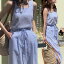 セットアップ レディース スカート セットアップ 上下セット タンクトップ トップス tシャツ ノースリ..