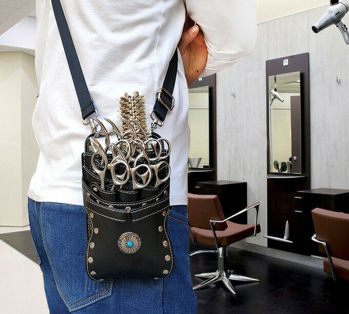 シザーバック PUバッグ 美容師専用バッグ 美...の紹介画像3
