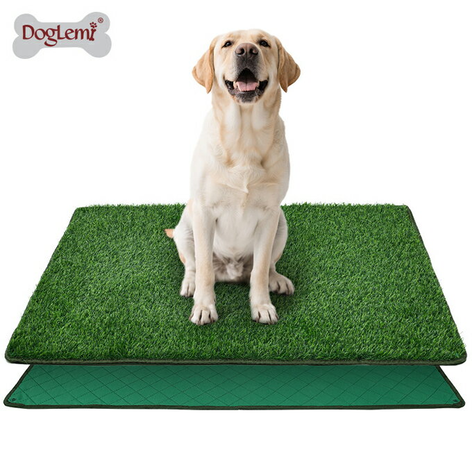 ペット用 トイレトレーニング 多目的 人工芝 トイレトレーナー 屋内 トイレ練習 犬用トイレ マット 犬 ..