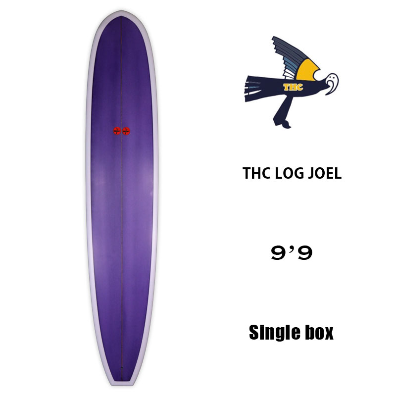THC Surfboards ザ・フエボクラブサーフボード サーフボード ロングボード 9'9 LOG JOEL ログ ジョエル トッドピンダー ブランド サイズ 9.9 ジョエルチューダー シングル 【thc0001】