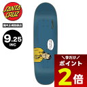 【5/1限定★ ポイント2倍 フラッシュクーポン 100円OFF 対象 】サンタクルーズ スケートボード スケボー デッキ 9.25inc スケートデッキ エリ...