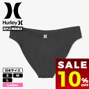 【 割引 セール 楽天 10%OFF 】ハーレー レディース 水着 ビキニ リブ モデレート ボトム ブラック S M L サーフィン ストリート 人気ブランド...
