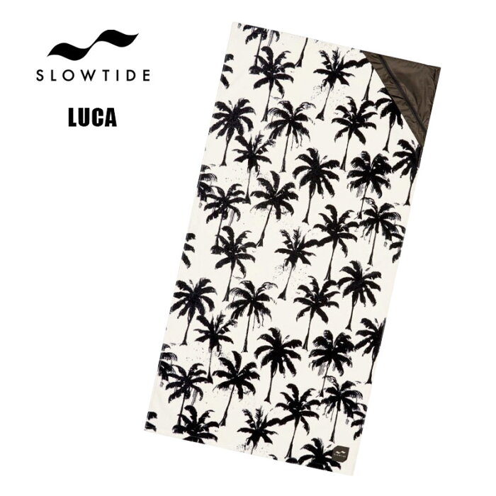 スロウタイド スロータイド ビーチタオル Slowtide LUCA TOWEL バスタオル ブランケット 大判タオル おしゃれタオル 片面プリント アウトドア 海 プール タオル インテリア カバー 【st330-22】