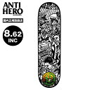 ANTI HERO SKATEBOARD アンチヒーロー デッキ スケボー デッキ 8.62 スケートボード メープル グリーンスリーブス コラボ ジュリアン ストレンジャー スケートデッキ Cardiel Greensleeves Deck【10020769CA00】