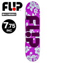 フリップ スケートボード スケボー デッキ 7.75inc パープル 女の子 スケートデッキ 人気ブランド FLIP SKATEBOARDS | ODYSSEY...