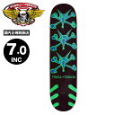 パウエル ペラルタ スケートボード デッキ スケボー 7.0inc キッズ 子供 ブラックグリーン 人気 ブランド POWELL PERALTA | VATO ...